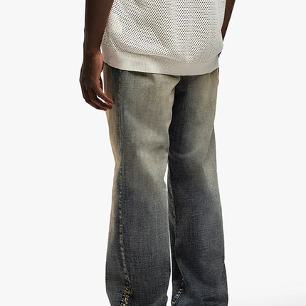 Rivero Rivero Jeans Buttoned Zip Denim SS25 Midnight Blue