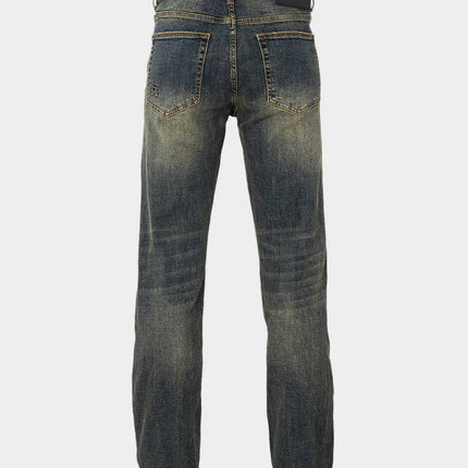 Rivero Rivero Jeans Regular Plain Embossed Denim FW24 Dark Blue