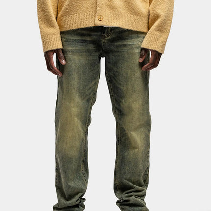 Rivero Rivero Jeans Regular Verdian Embossed FW25 Dark Blue