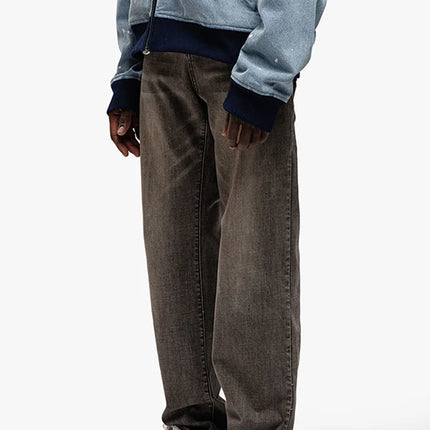 Rivero Rivero Jeans Relaxed Faded Folded SS25 Grey