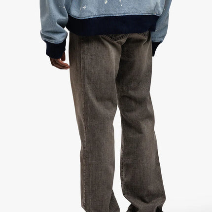 Rivero Rivero Jeans Relaxed Faded Folded SS25 Grey