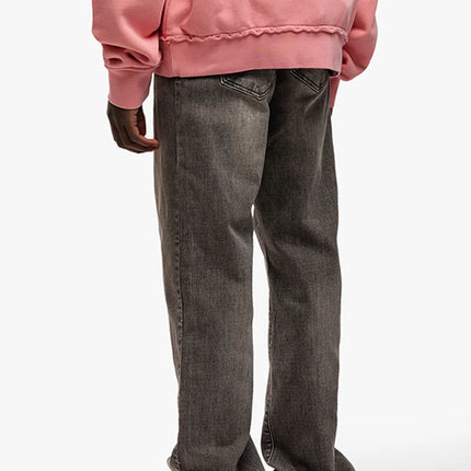Rivero Rivero Jeans Relaxed Faded Folded SS25 Grey