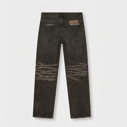 Rivero Rivero Jeans Relaxed Oxide Washed Denim SS26 Washed Black