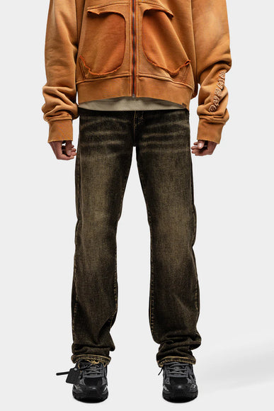 Rivero Rivero Jeans Relaxed Shadow Washed Denim SS25 Dark Grey