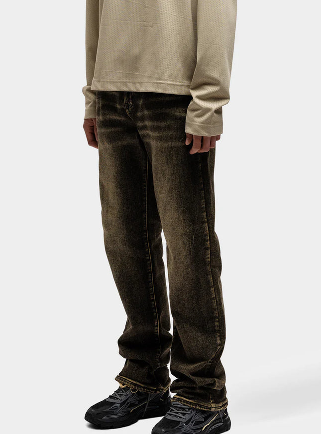 Rivero Rivero Jeans Relaxed Shadow Washed Denim SS25 Dark Grey