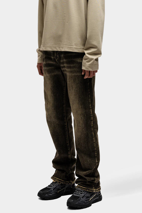 Rivero Rivero Jeans Relaxed Shadow Washed Denim SS25 Dark Grey