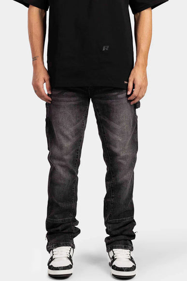 Rivero Rivero Jeans Straight Worker Denim SS24 Black