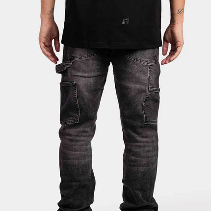 Rivero Rivero Jeans Straight Worker Denim SS24 Black