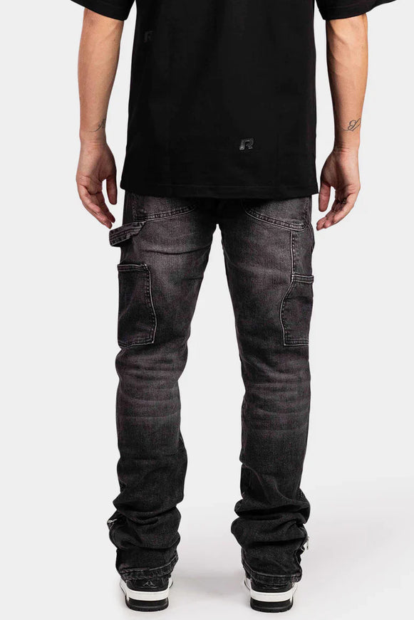 Rivero Rivero Jeans Straight Worker Denim SS24 Black