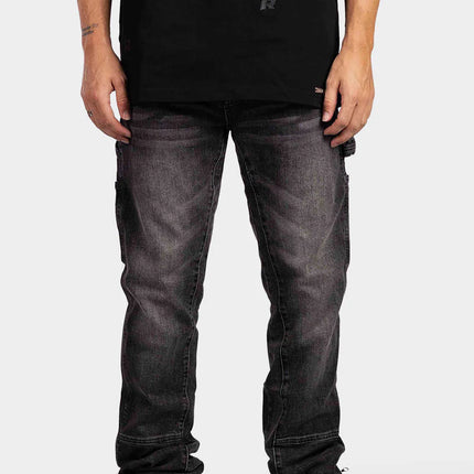 Rivero Rivero Jeans Straight Worker Denim SS24 Black