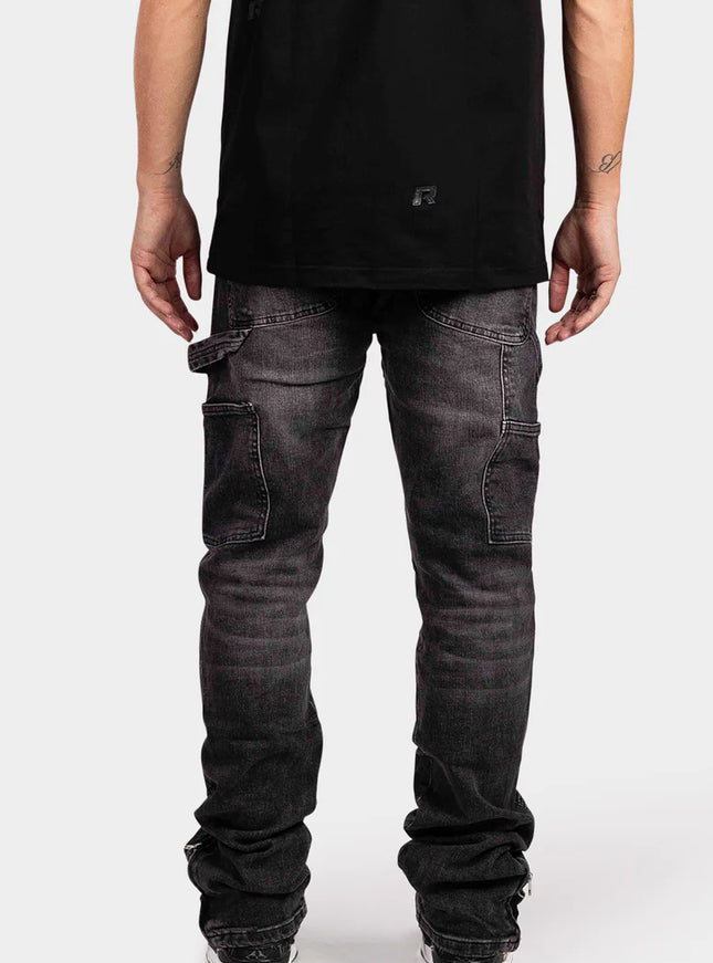 Rivero Rivero Jeans Straight Worker Denim SS24 Black