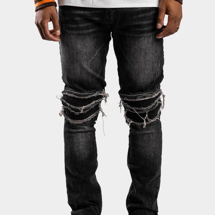 Rivero Rivero Jeans Zip Denim SS24 Black