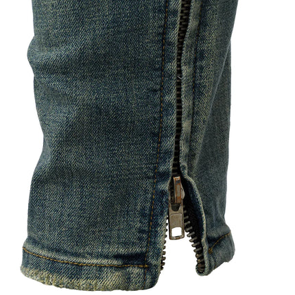 Rivero Rivero Jeans Zip Denim SS24 Blue/Beige