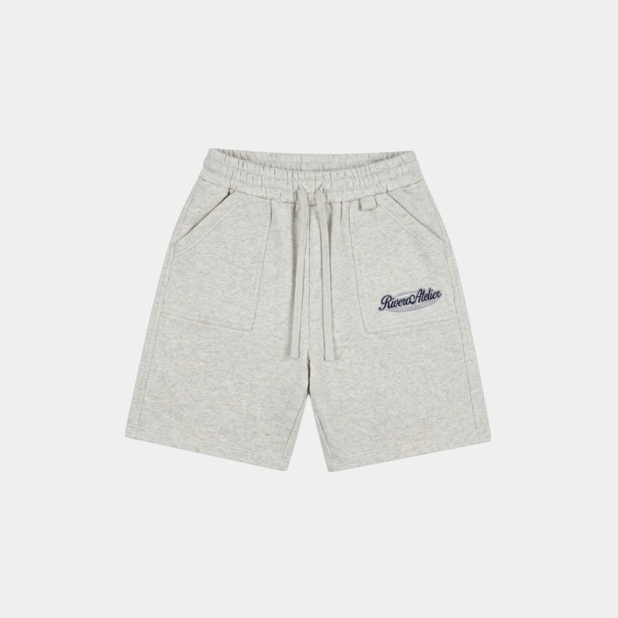 Rivero Rivero Jogger Shorts College SS26 Grey