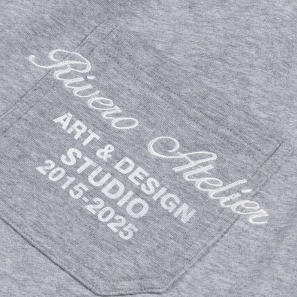 Rivero Rivero Jogger Shorts Studio SS26 Grey