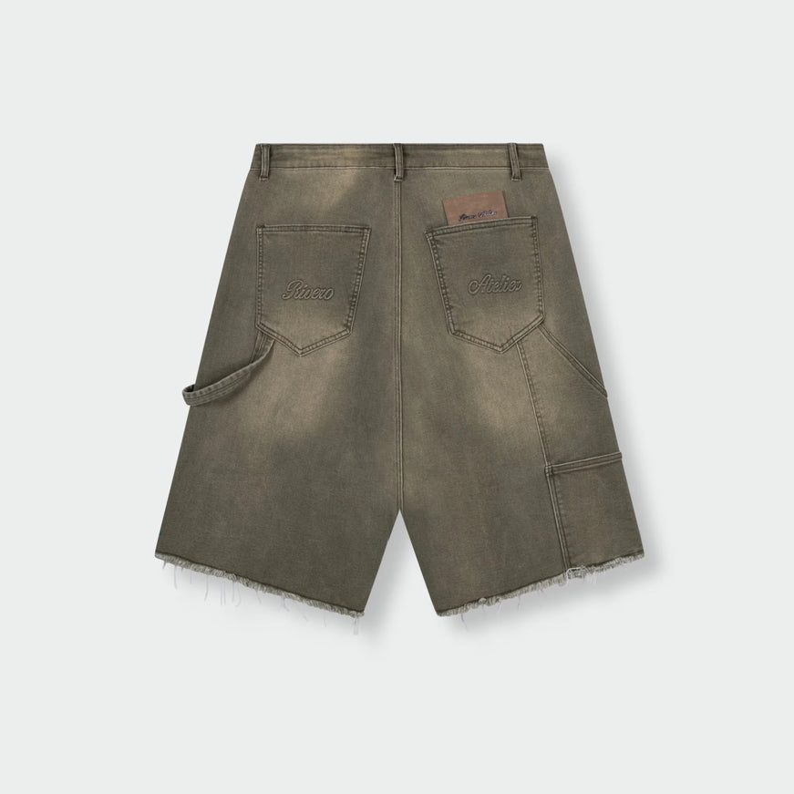 Rivero Rivero Jorts Denim Fade SS26 Olive