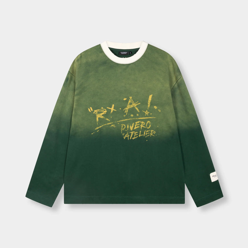 Rivero Rivero Longsleeve Artisan FW26 Washed Green