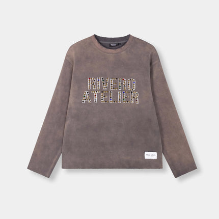 Rivero Rivero Longsleeve Atelier Studded FW26 Grey