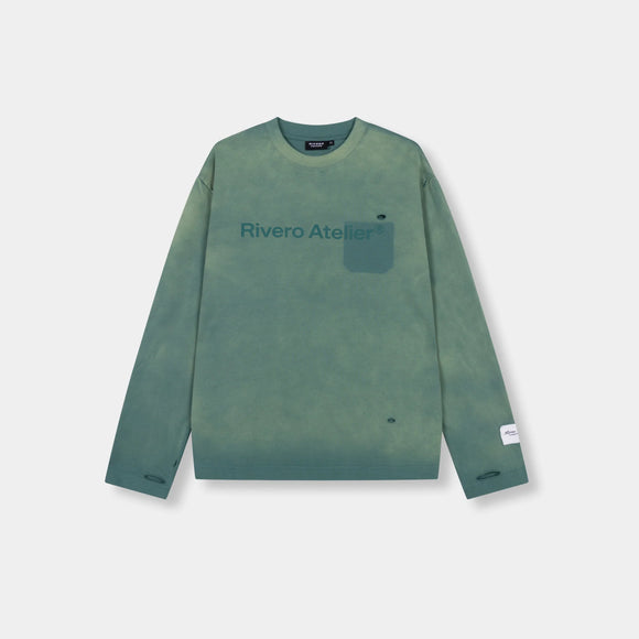 Rivero Rivero Longsleeve Atelier Washed SS26 Green