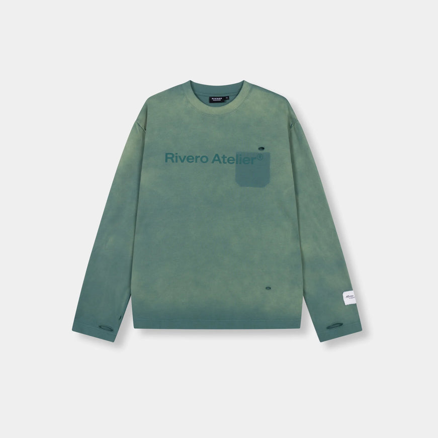 Rivero Rivero Longsleeve Atelier Washed SS26 Green