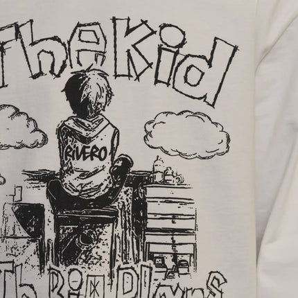 Rivero Rivero Longsleeve Big Plans Graffiti FW25 White