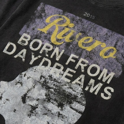 Rivero Rivero Longsleeve Daydreams Raw Edge SS26 Washed Black