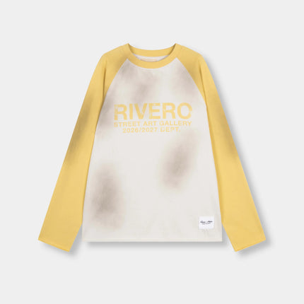 Rivero Rivero Longsleeve Dept Dirty Washed FW26 Ochre