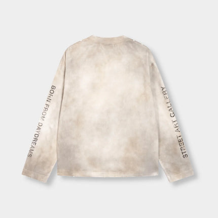 Rivero Rivero Longsleeve Faded Artisery FW26 Washed White