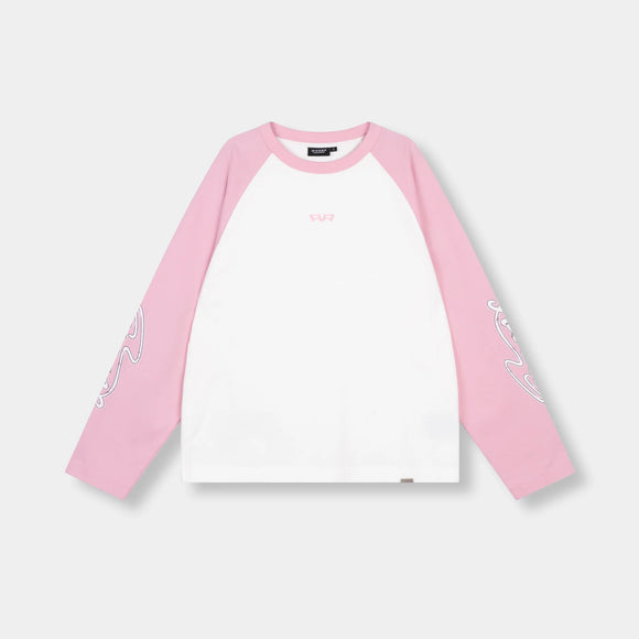 Rivero Rivero Longsleeve Form Contrast SS26 White/Pink