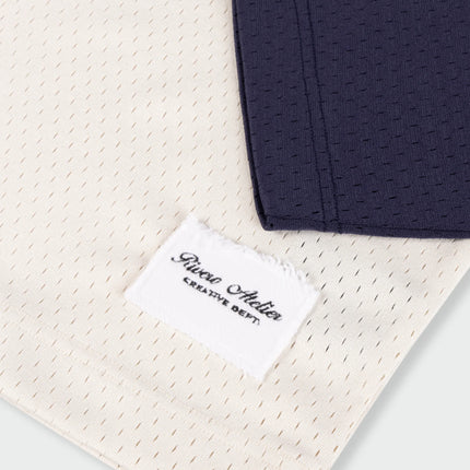 Rivero Rivero Longsleeve Jersey Contrast Mesh SS26 Navy/White