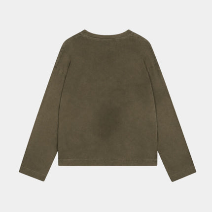 Rivero Rivero Longsleeve Lightweight Washed SS26 Olive