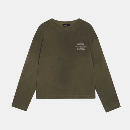 Rivero Rivero Longsleeve Lightweight Washed SS26 Olive
