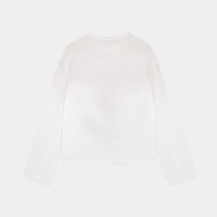 Rivero Rivero Longsleeve Lightweight Washed SS26 White