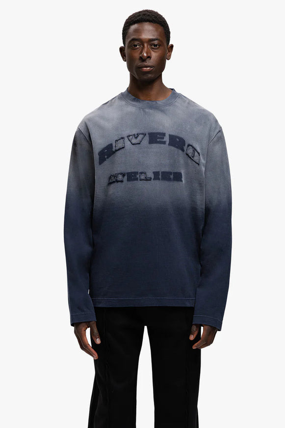 Rivero Rivero Longsleeve Statement SS25 Washed Midnight