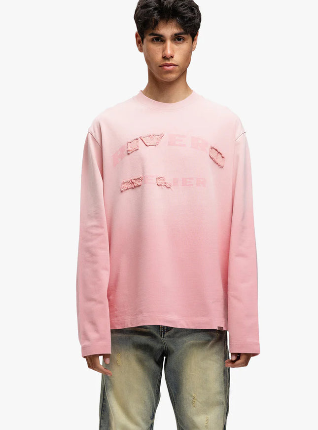 Rivero Rivero Longsleeve Statement SS25 Washed Pink