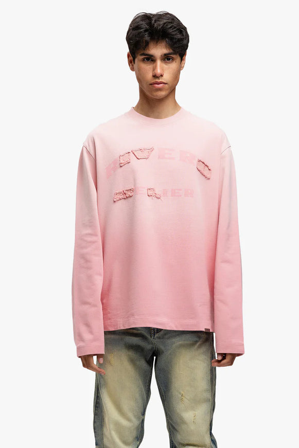 Rivero Rivero Longsleeve Statement SS25 Washed Pink