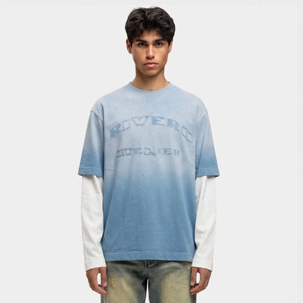 Rivero Rivero Longsleeve Statement SS26 Sky Blue