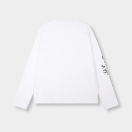 Rivero Rivero Longsleeve Waffle Identitty FW26 White
