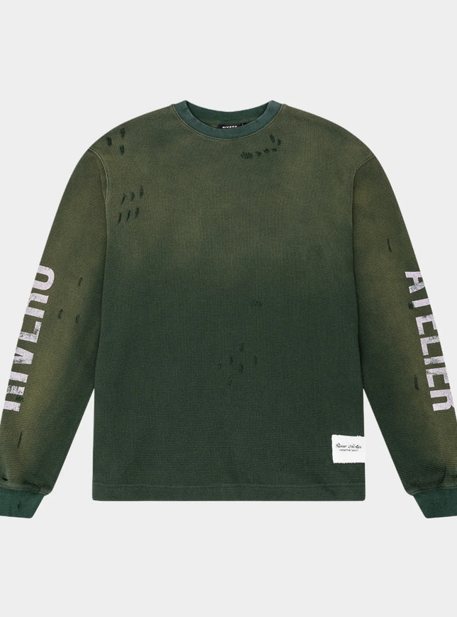 Rivero Rivero Longsleeve Waffle INTL. FW25 Green
