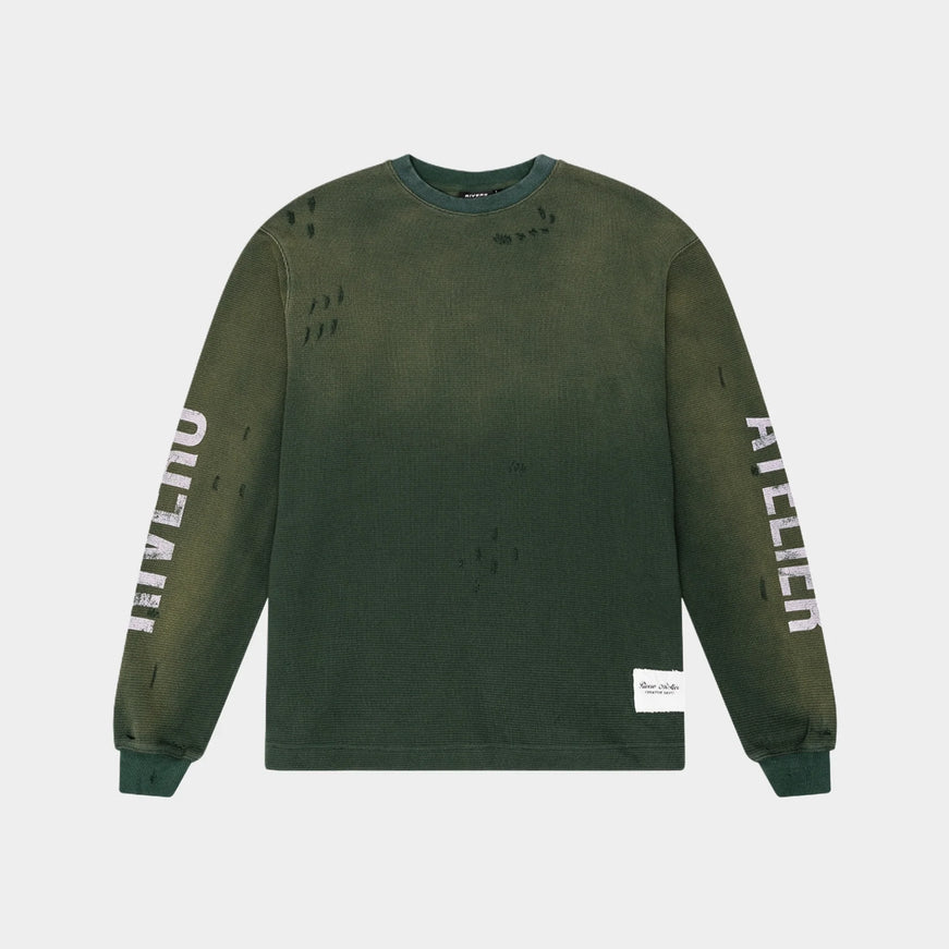 Rivero Rivero Longsleeve Waffle INTL. FW25 Green