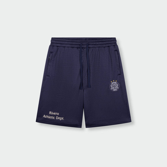 Rivero Rivero Shorts Athletic Mesh SS26 Navy