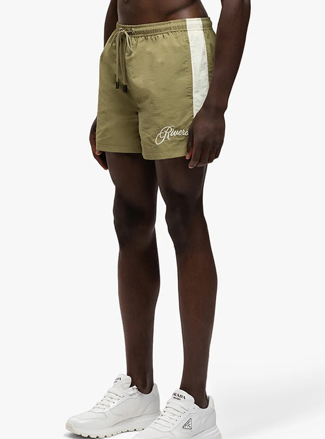 Rivero Rivero Swimshorts Retro SS25 Green/Creme