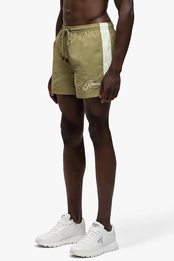 Rivero Rivero Swimshorts Retro SS25 Green/Creme