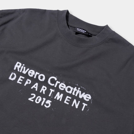 Rivero Rivero T-Shirt Creative Department SS26 Black