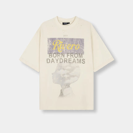Rivero Rivero T-Shirt Distressed SS26 Beige
