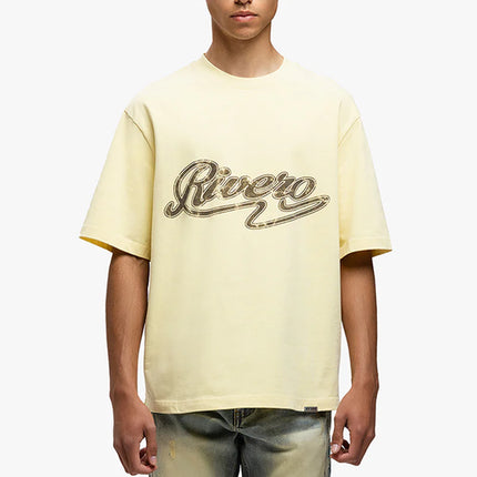 Rivero Rivero T-Shirt Script  SS25 Soleil
