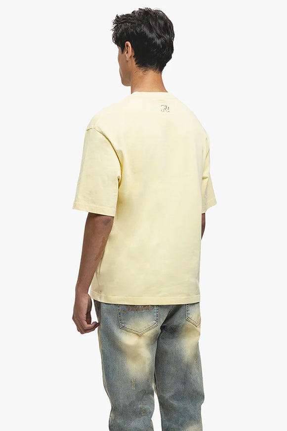 Rivero Rivero T-Shirt Script  SS25 Soleil