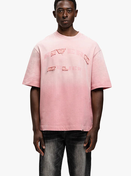 Rivero Rivero T-Shirt Statement  SS25 Washed Pink