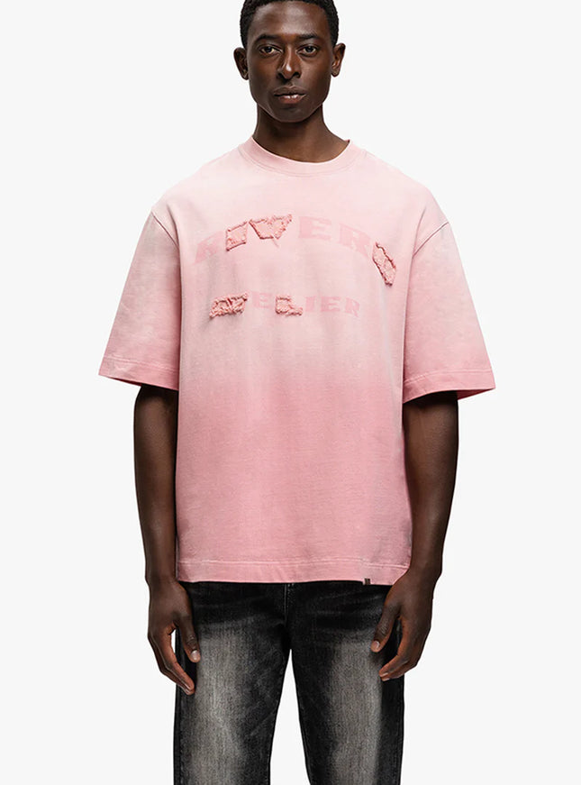 Rivero Rivero T-Shirt Statement  SS25 Washed Pink