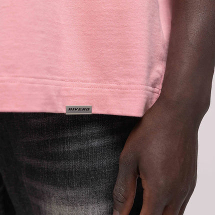 Rivero Rivero T-Shirt Statement  SS25 Washed Pink